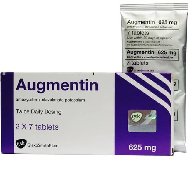 AUGMENTIN 625MG TABS