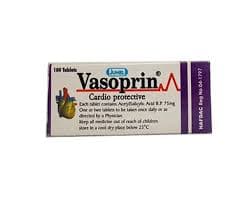 VASOPRIN TABLETS 75MG