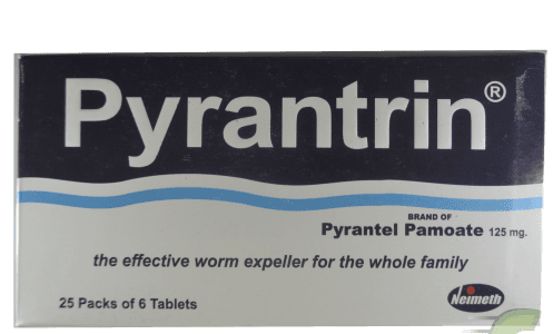 PYRANTRIN TABLET 125MG
