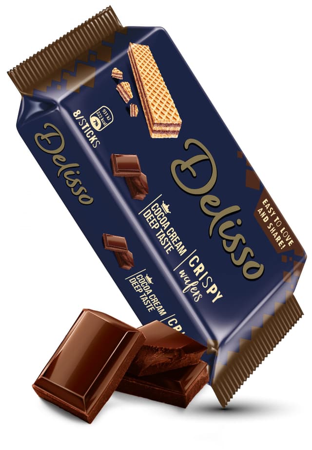 DELISSO WAFERS(COCOA CREAM)