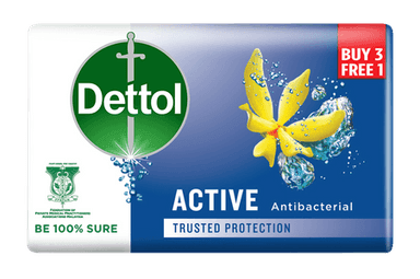 DETTOL SOAP- ACTIVE  - B/S