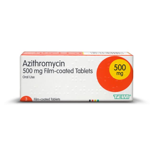 AZITHROMYCIN 500MG TEVA