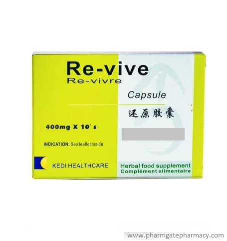 RE-VIVE CAPSULE 400MG X30