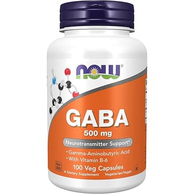 NOW FOODS GABA  750MG