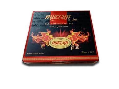 MACCUN PLUS NATURAL PASTE X 12 SACHET