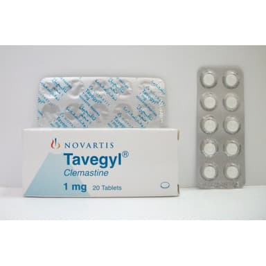 TAVEGYL 1MG X10 TABS(PACK)