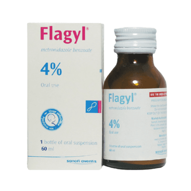 FLAGYL 4% SUSPENSION 60ML