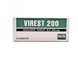 VIREST 200 TABLETS 5 BY 5