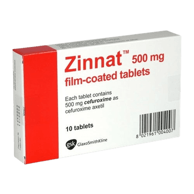 ZINNAT TABLETS 500MG