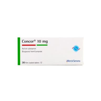 CONCOR BISOPROLOL 10MG