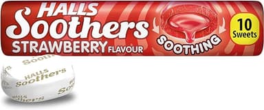 HALLS SOOTHERS STRAWBERRY