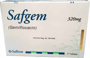 SAFGEM 320MG X 7 TABS