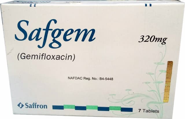 SAFGEM 320MG X 7 TABS