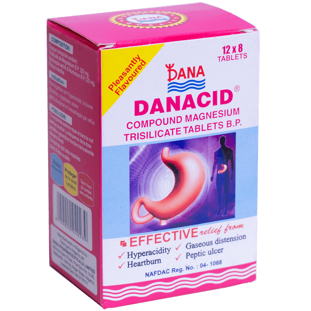 DANACID TABLETS