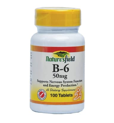 NATURE'S FIELD B6 50MG
