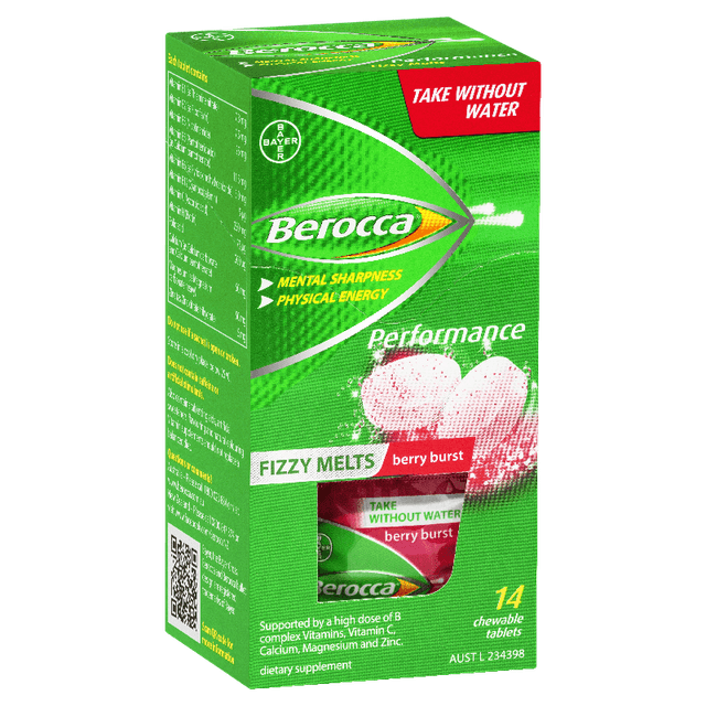 BEROCCA FIZZY MELT TABLET