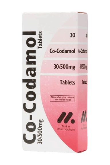 CO-CODAMOL 30/500MG SACHET
