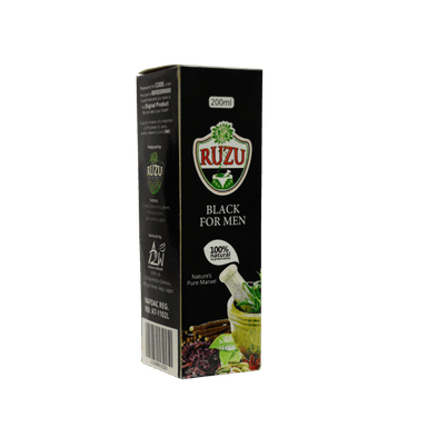 RUZU BLACK FOR MEN 200ML