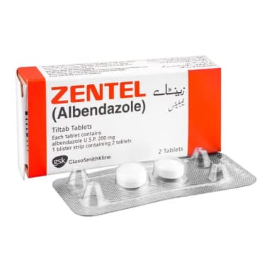 ZENTEL TABLETS - PAKISTAN