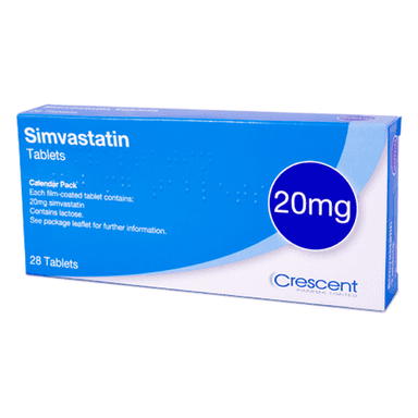 CRESCENT SIMVASTATIN 20MG