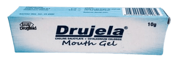 DGF DRUJELA MOUTH GEL 10G 