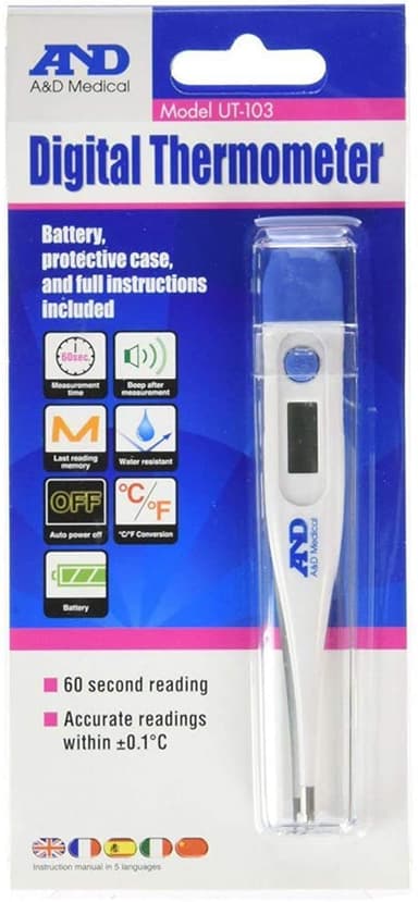 A & D DIGITAL THERMOMETER