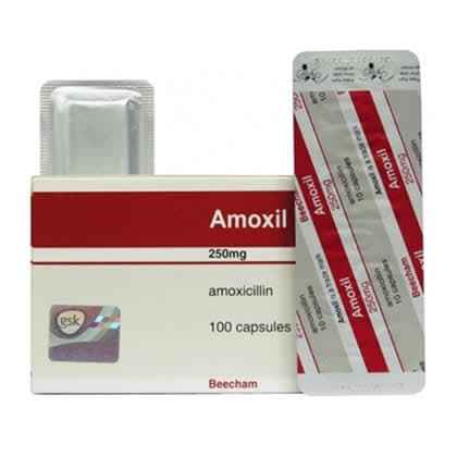 AMOXIL 250MG X 10 TABS