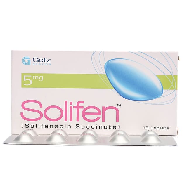 SOLIFEN 5MG X 10 TABS