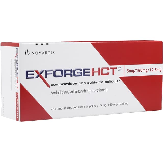 EXFORGE HCT 5/160/12.5MG
