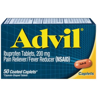 ADVIL CAPLETS 200MG BY 50