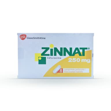ZINNAT 250MG X 10 TABS