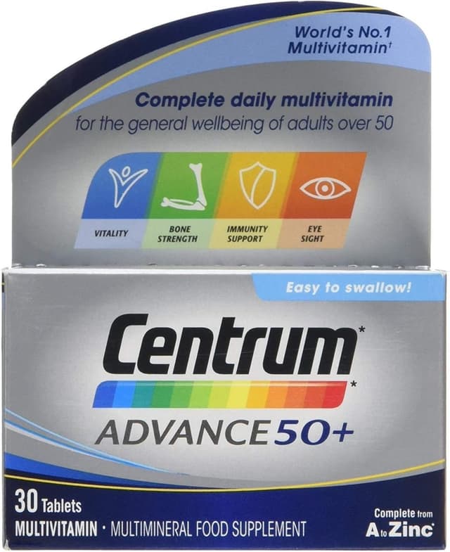 CENTRUM ADVANCE 50+ X 30