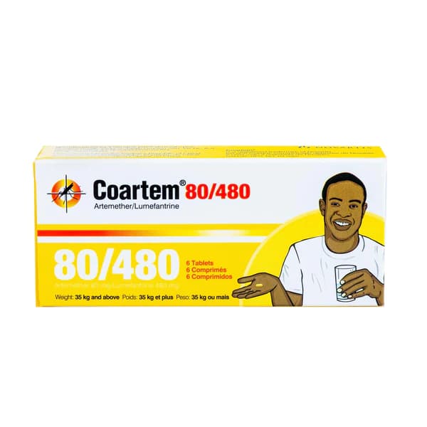 COARTEM 80/480 X 6TABS