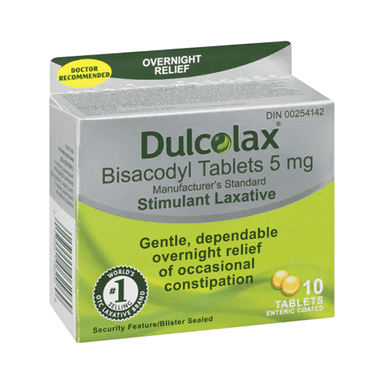 DULCOLAX TAB 5MG BY 10