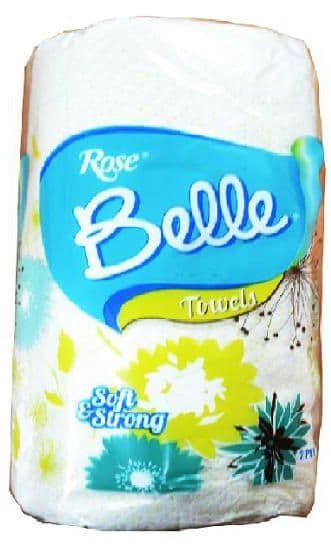 ROSE BELLE TOWELS 2PLY