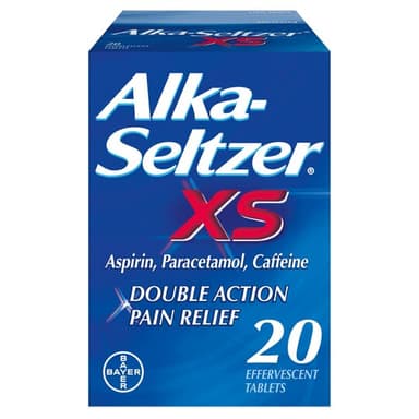 ALKA SELTZER XS 20 TABS