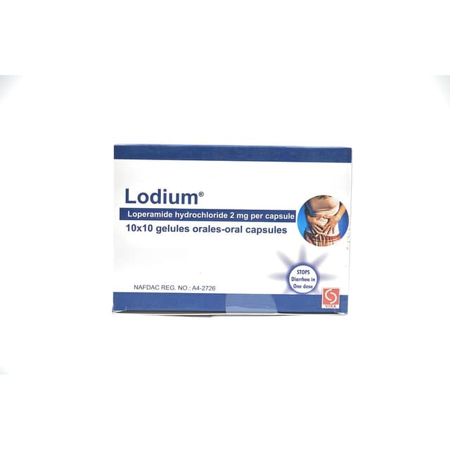 LODIUM CAPS 1 X 10 PACK