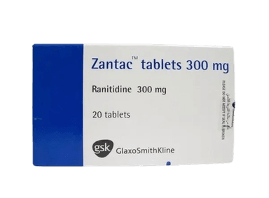 ZANTAC 300MG X 20 TABS