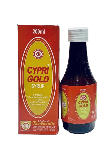 CYPRI GOLD SYRUP 200ML