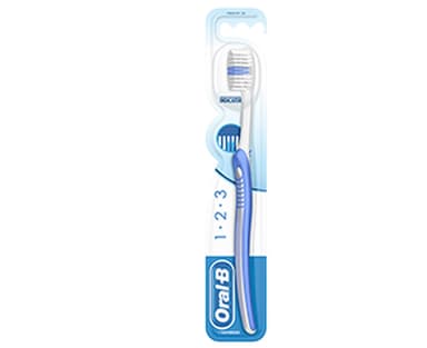 ORAL -B 1.2.3 TOOTHBRUSH(M)