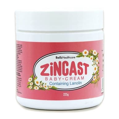 ZINCAST BABY CREAM 225G
