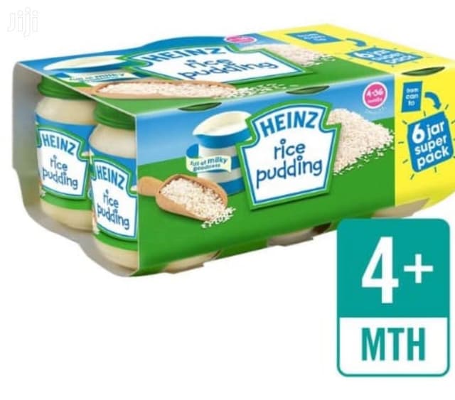 HEINZ PUDDING 4+ MONTHS X6