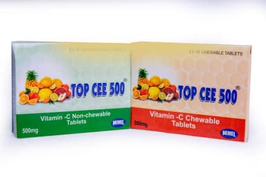 TOP CEE CHEWABLE 100MG
