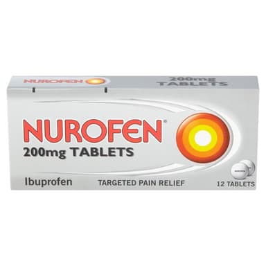 NUROFEN TABLET 200MG X 12