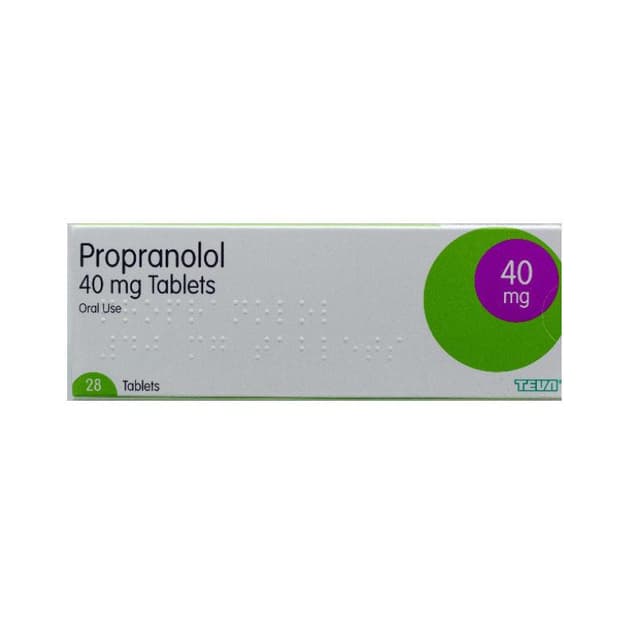 PROPANALOL 40MG TAB TEVA