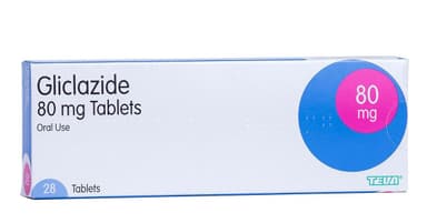 Teva Gliclazide 80mg pack 
