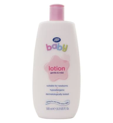 BOOTS BABY LOTION