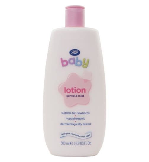 BOOTS BABY LOTION