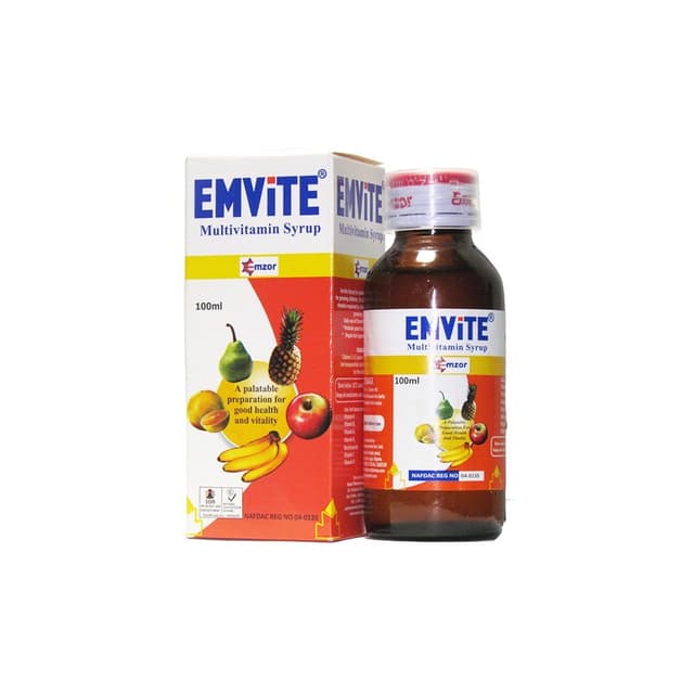 EMVITE MULTIVITAMIN SYRUP