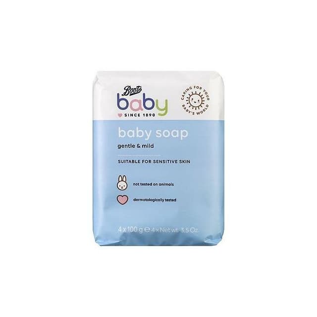 BOOTS BABY SOAP 4X100G